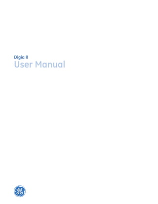 Digia II
User Manual
 