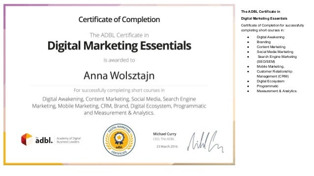 Digital Marketing Certification_ADBL