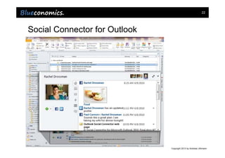 22




Social Connector for Outlook




                               Copyright 2013 by Andreas Uthmann
 