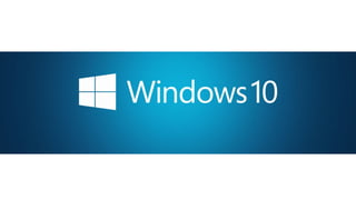 Roadshow «What's new in Windows 10»