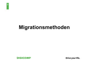 12




     Migrationsmethoden
 