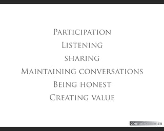 Digital Communications. An integrated view. A presentation from Comunicamos.eu
