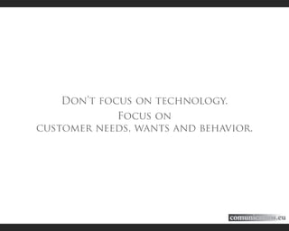 Digital Communications. An integrated view. A presentation from Comunicamos.eu