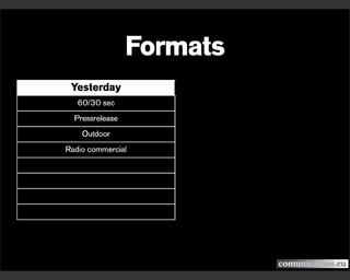 Digital Communications. An integrated view. A presentation from Comunicamos.eu