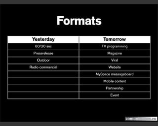 Digital Communications. An integrated view. A presentation from Comunicamos.eu