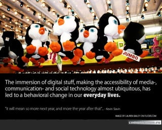 Digital Communications. An integrated view. A presentation from Comunicamos.eu