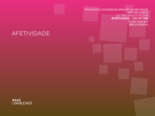 Interfaces Digitais: Design, Estética e Interações 3