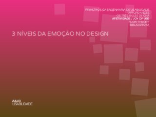 Interfaces Digitais: Design, Estética e Interações 3