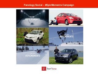 Fanology Social – #EpicMoments Campaign
 