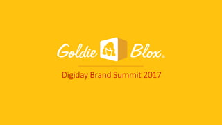 Digiday Brand Summit 2017
 