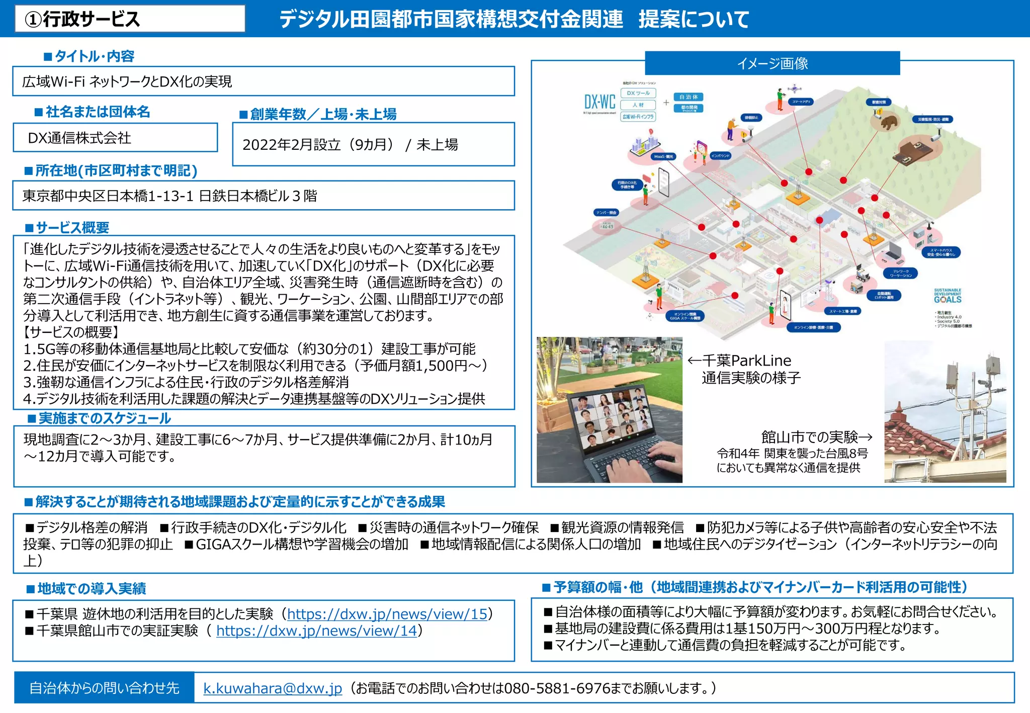 デジタル田園都市「地域DX」メニューブック Ver2 | PDF
