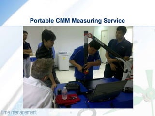 Portable CMM Measuring Service
 