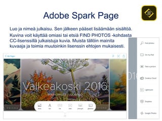 Plussasta lisäät sisältöä
 