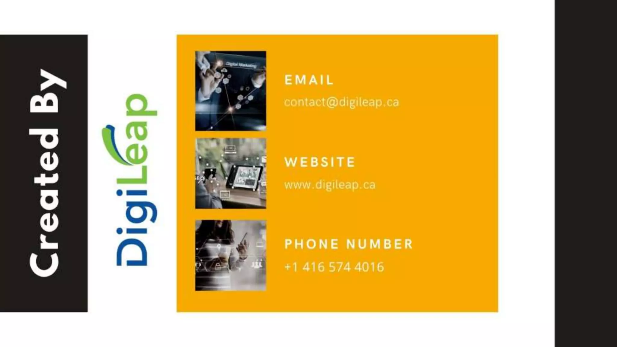 Created By
www.digileap.ca
 