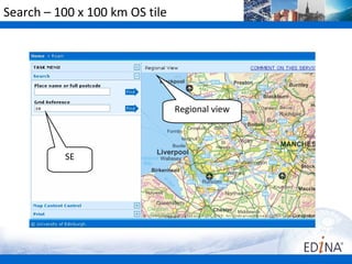 Search – 100 x 100 km OS tile




                                Regional view



          SE
 
