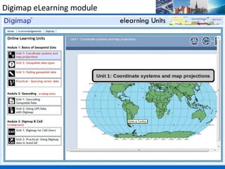 Digimap eLearning module
 