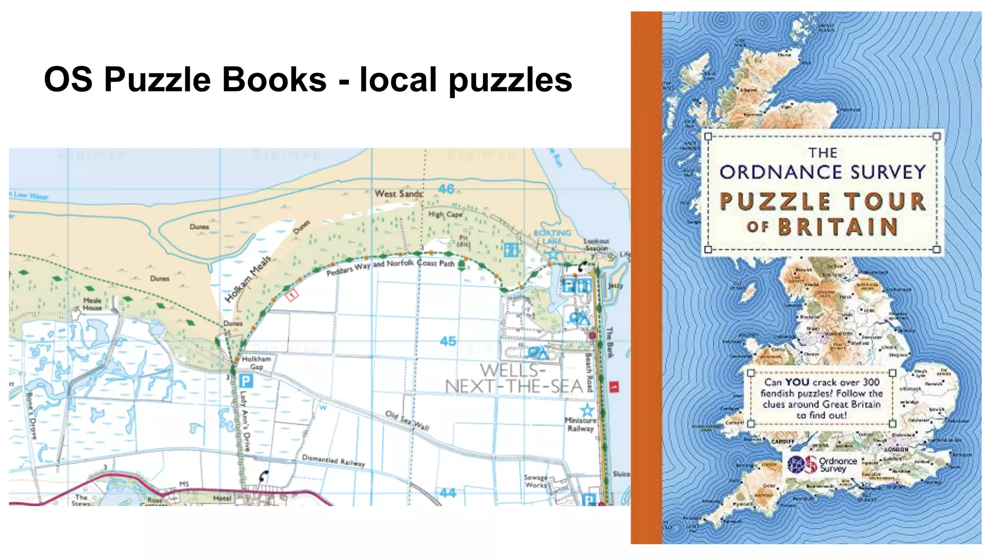 OS Puzzle Books - local puzzles
 