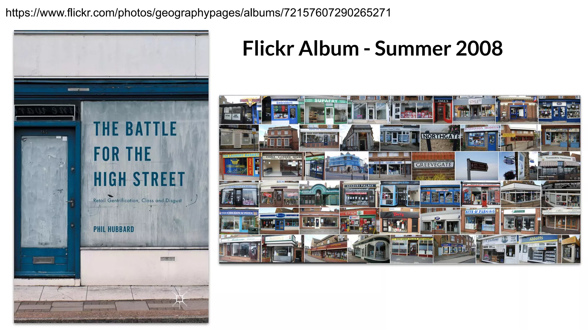 Flickr Album - Summer 2008
https://www.flickr.com/photos/geographypages/albums/72157607290265271
 
