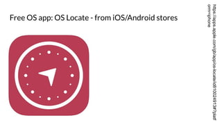 Free OS app: OS Locate - from iOS/Android stores
https://apps.apple.com/gb/app/os-locate/id810024913#?platf
orm=iphone
 