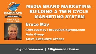 with Bruce May
Media Brand
Marketing
 