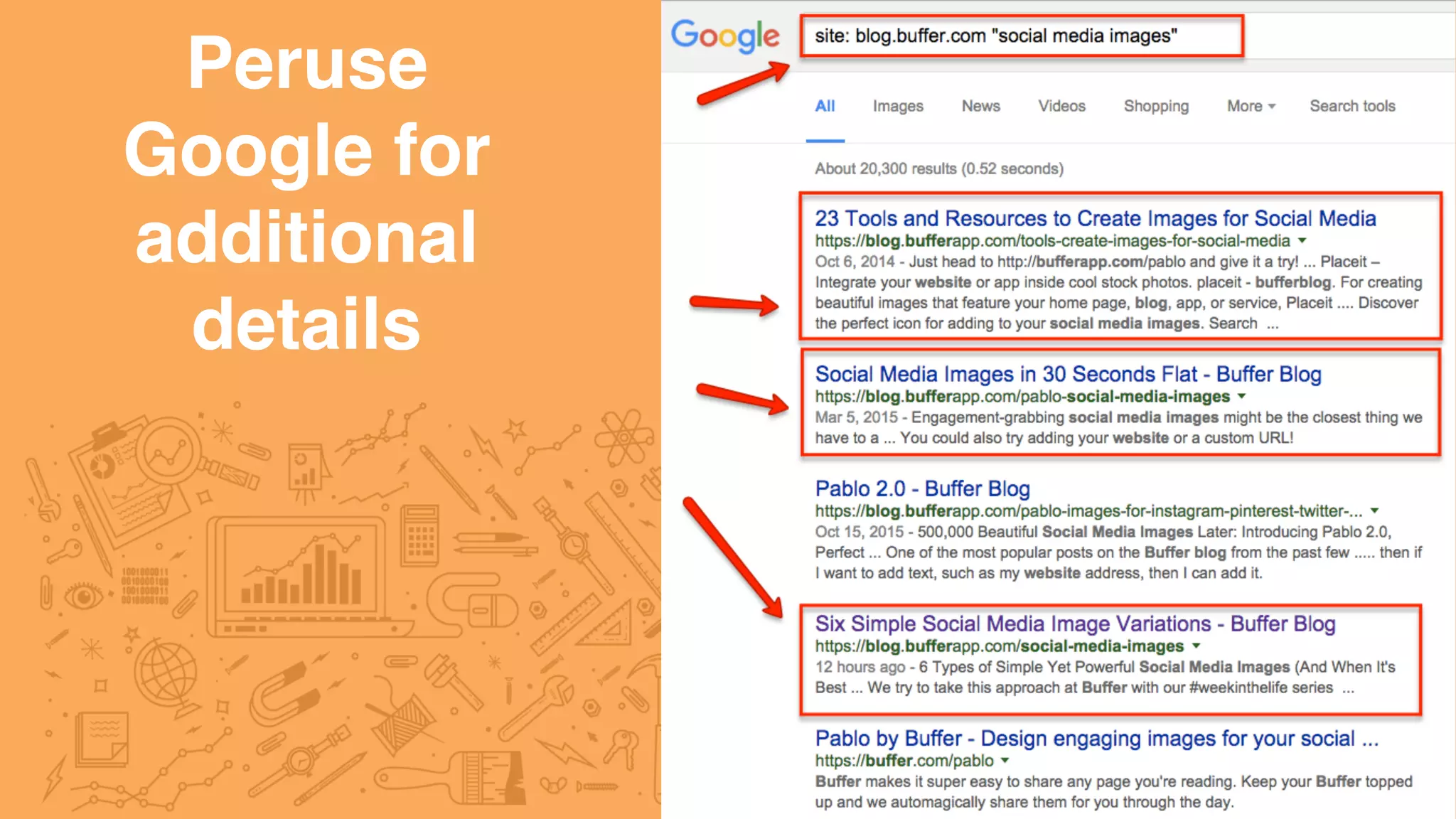 Peruse
Google for
additional
details
 