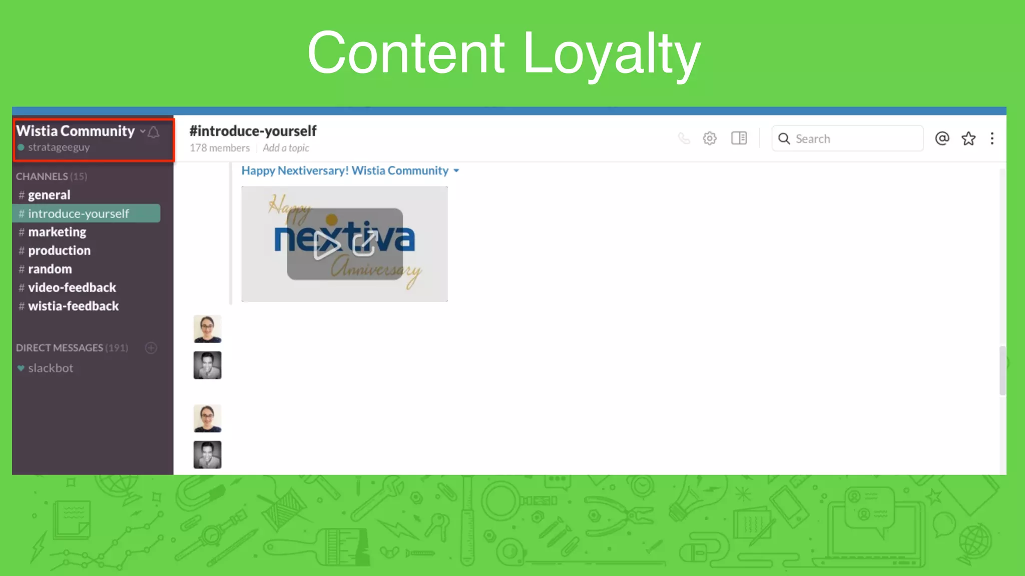 Content Loyalty
 