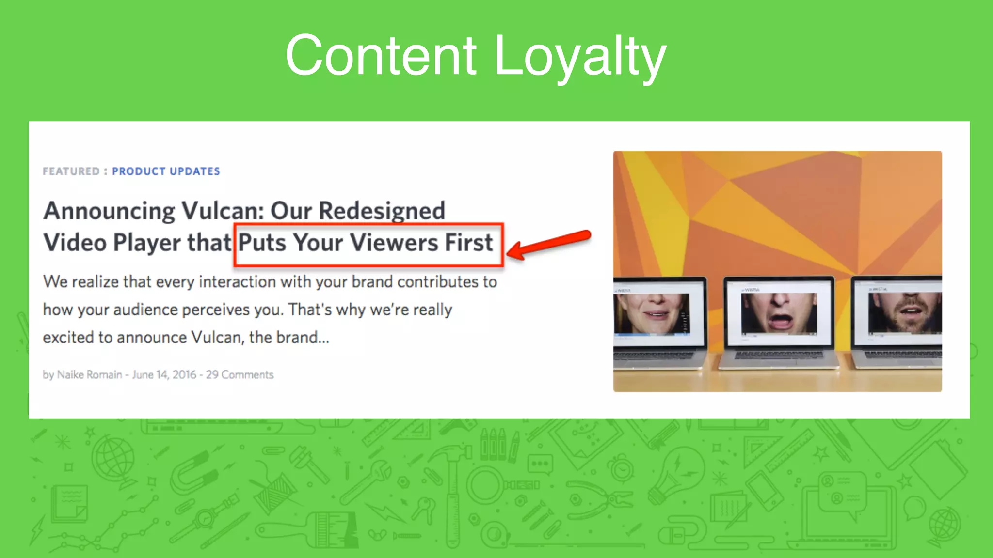 Content Loyalty
 