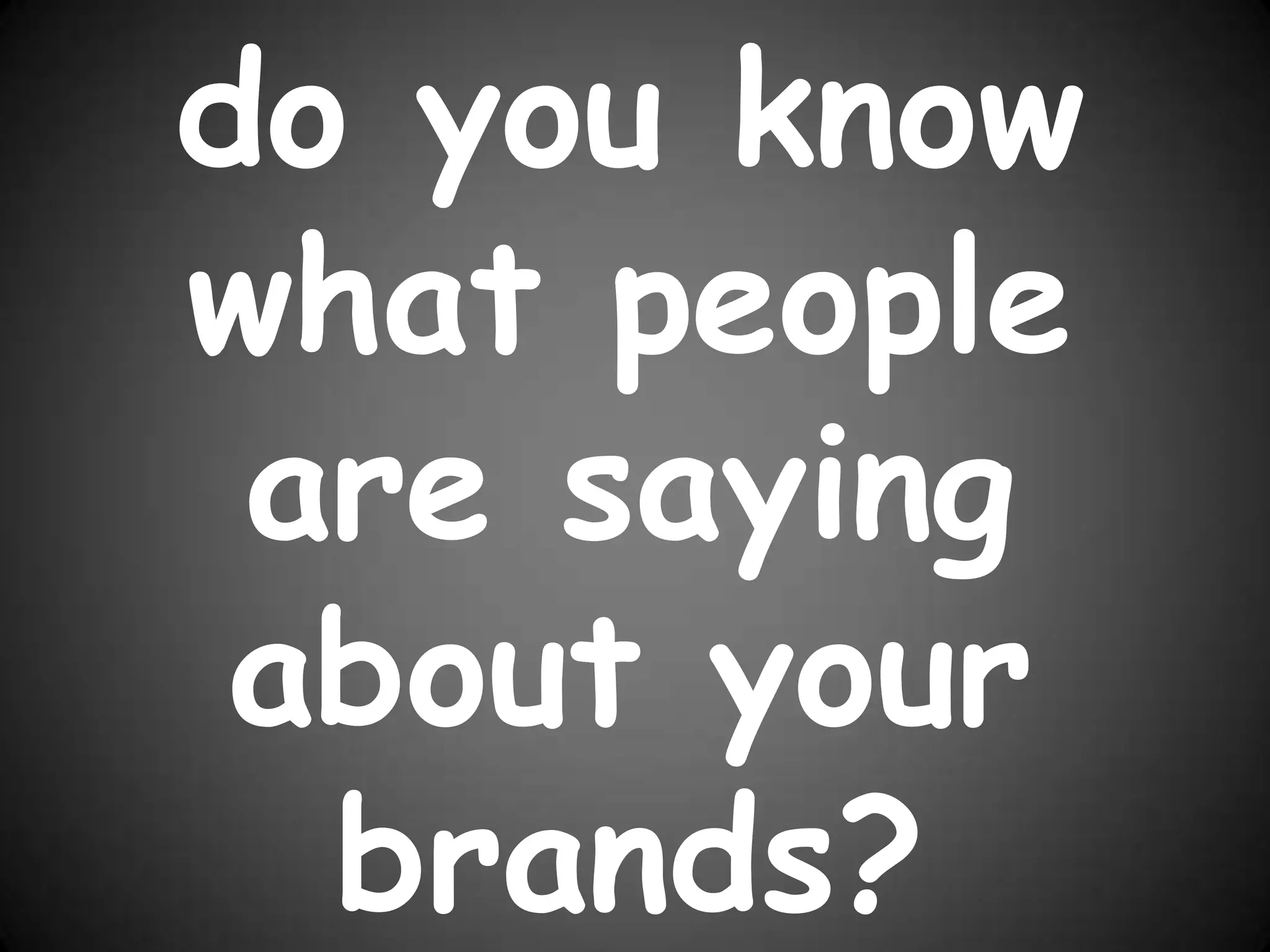 of course, might not be all good, all the time… 