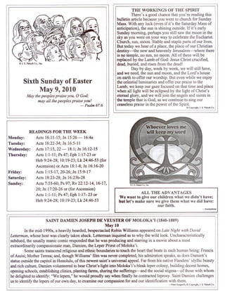 St. Therese Church Bulletin