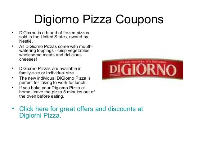 Digiorno pizza coupons