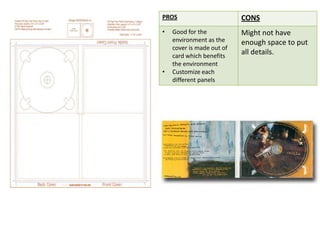 Digipack Analysis | PPTX