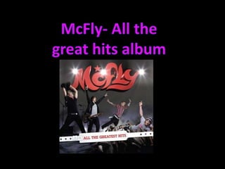 McFly- All the great hits album 