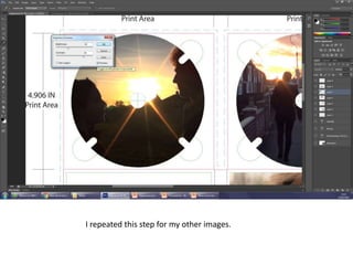 I repeated this step for my other images.
 