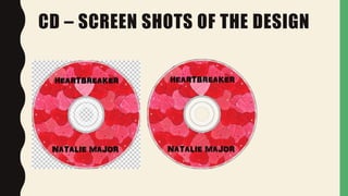 CD – SCREEN SHOTS OF THE DESIGN
 