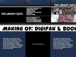 Making Of: Digipak & Booklet 