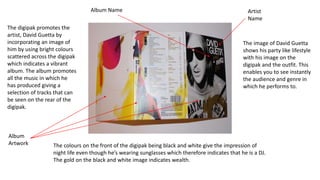Digipak examples | PPTX | Album-oriented Rock | Rock Music