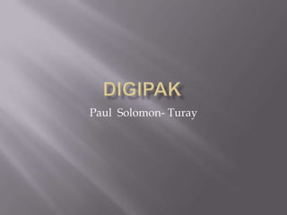 Paul Solomon- Turay
 