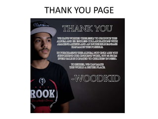 THANK YOU PAGE
 