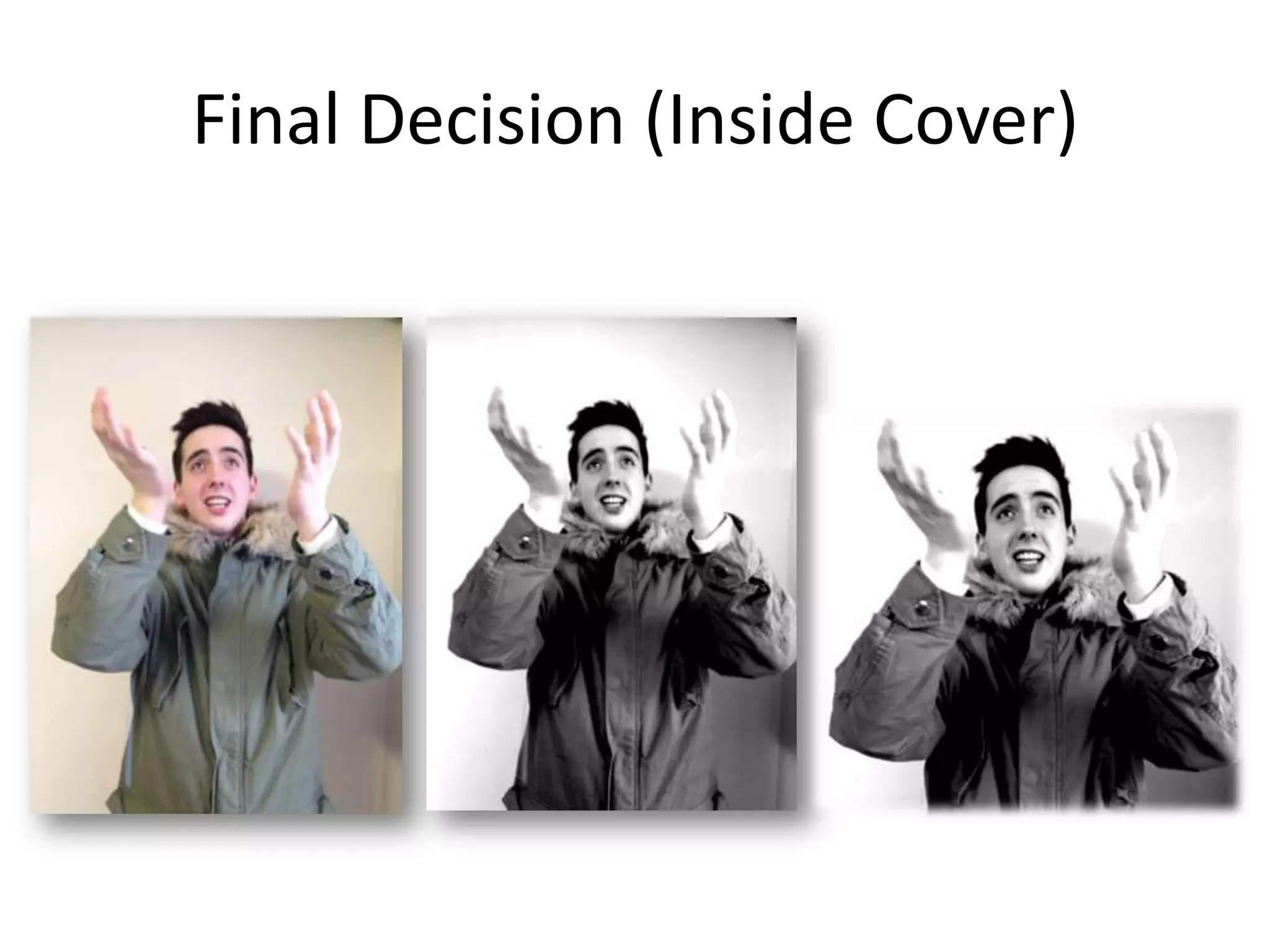 Final Decision (Inside Cover)
 