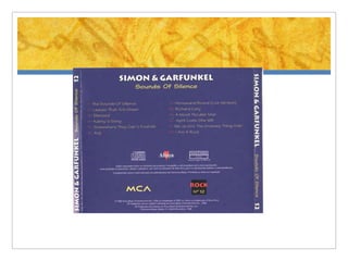 Digipak research folk rock 3