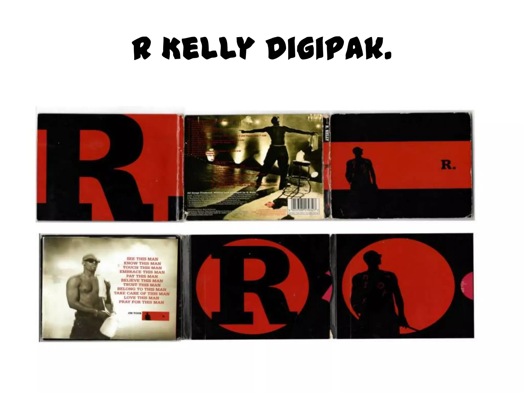 R Kelly Digipak.
 