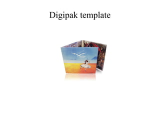 Digipak template