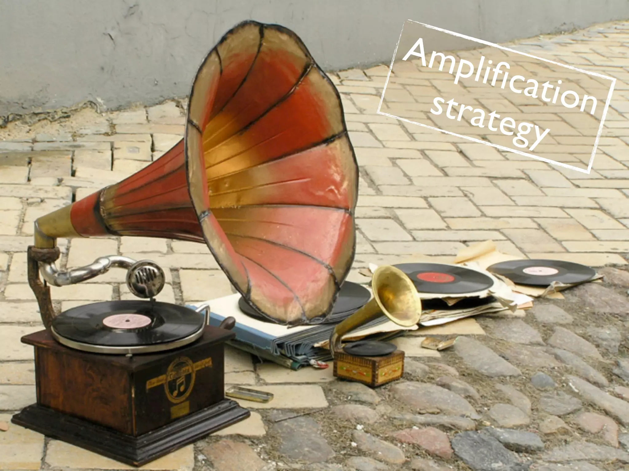 Amp
    liﬁcat
 strat ion
      egy
 