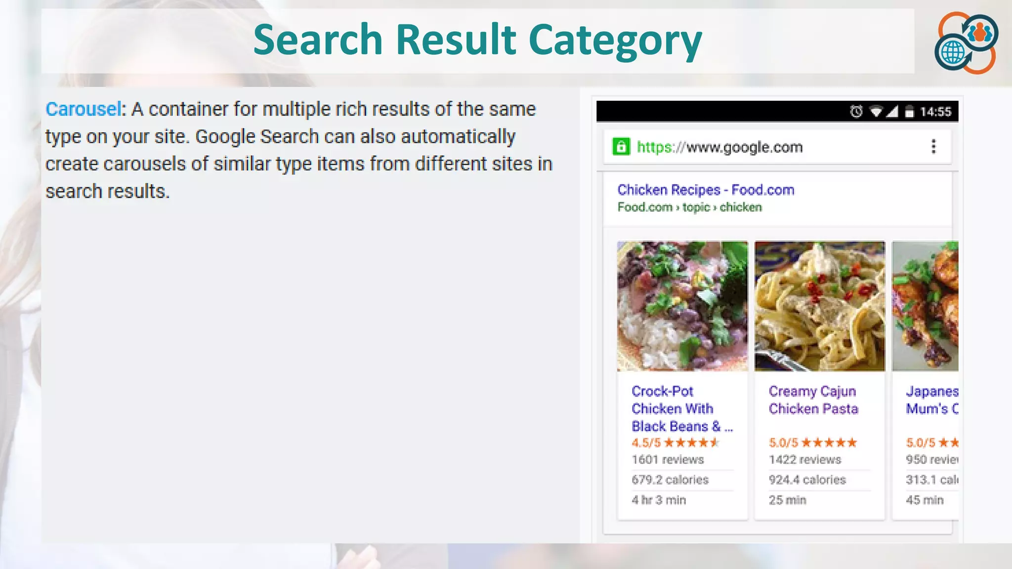 Search Result Category
 
