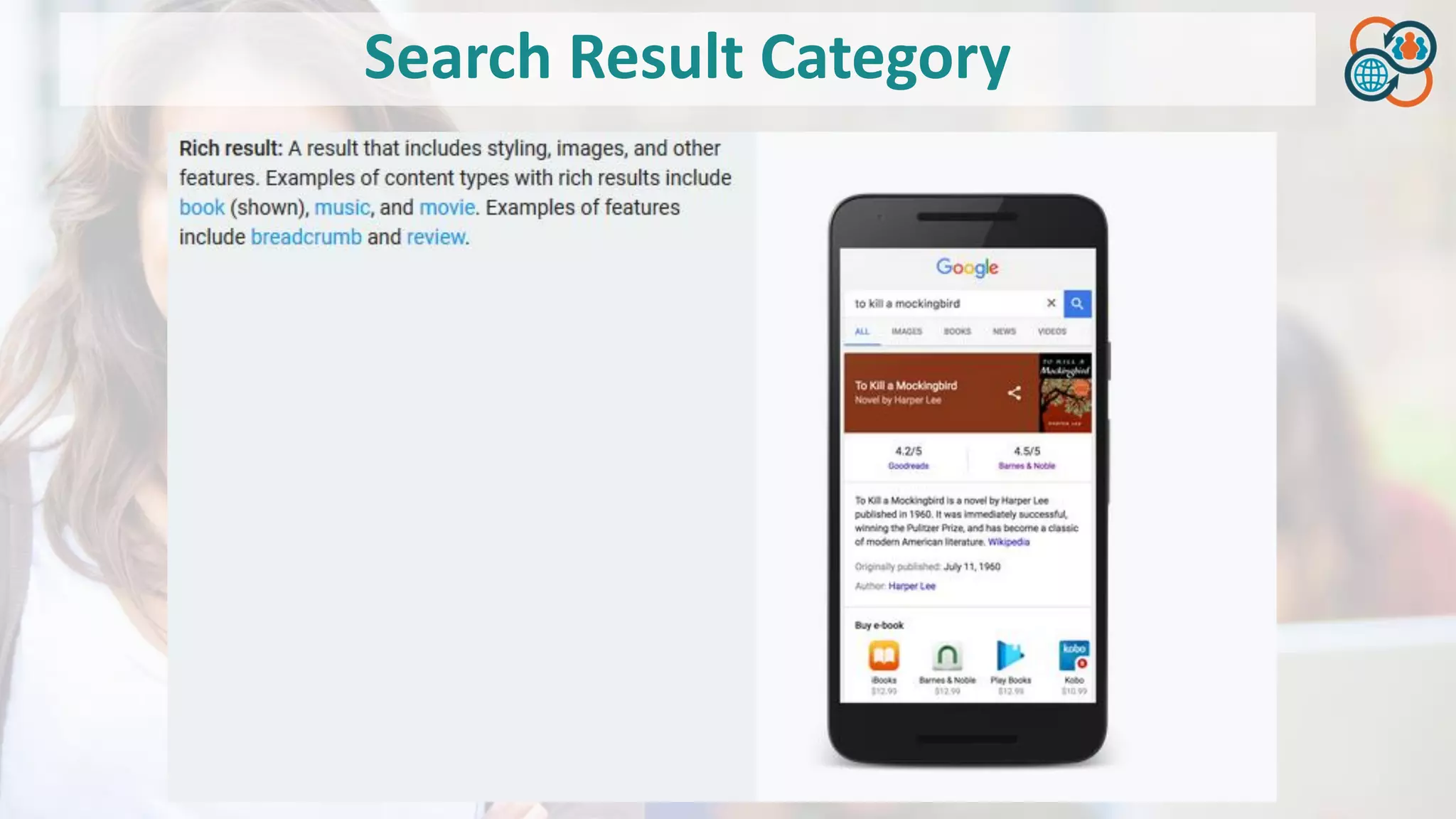 Search Result Category
 