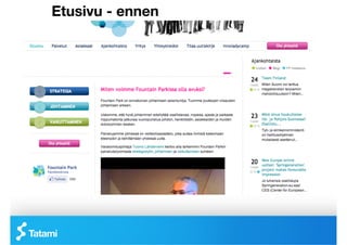 Etusivu - ennen
 