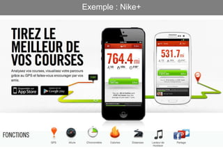 Exemple : Nike+
 