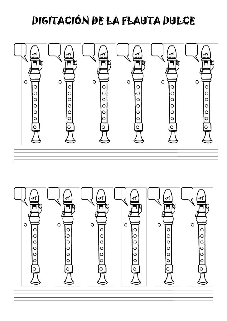 Digitacion flauta