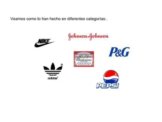 Veamos como lo han hecho en diferentes categorías:. 