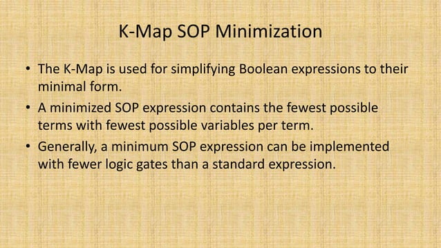 K - Map | PPTX | Programming Languages | Computing
